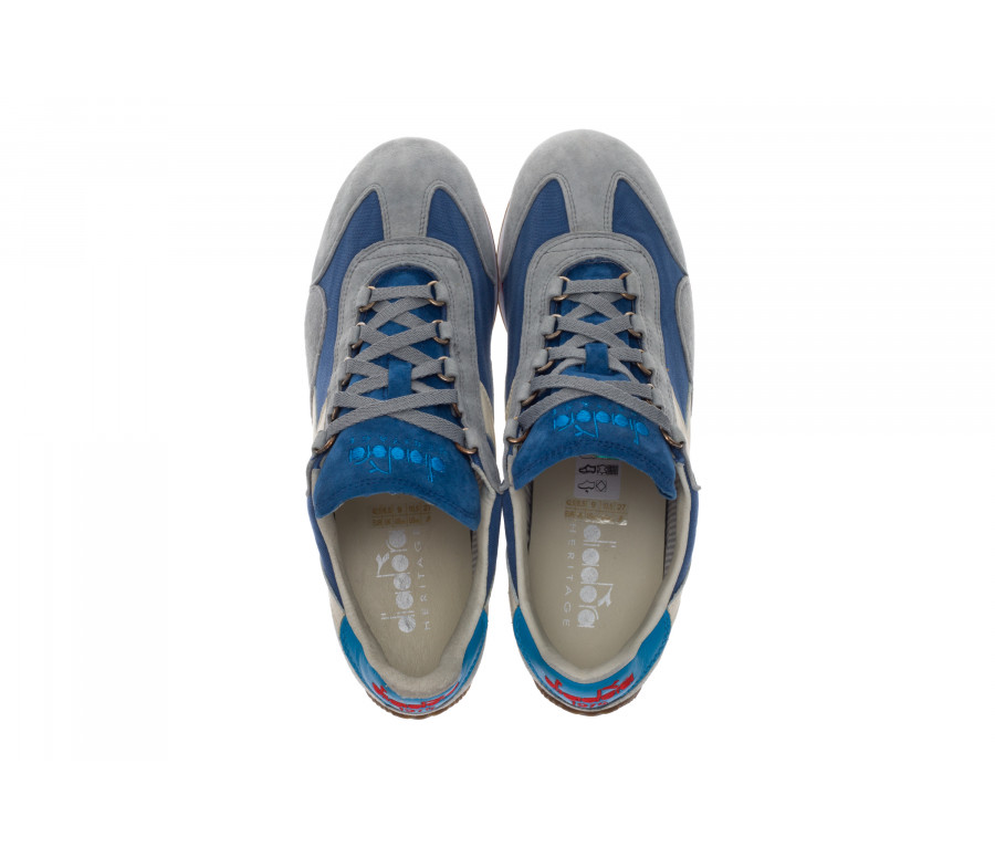'Equipe Stone Wash 12' Canvas And Suede Sneakers