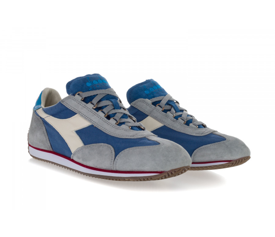'Equipe Stone Wash 12' Canvas And Suede Sneakers