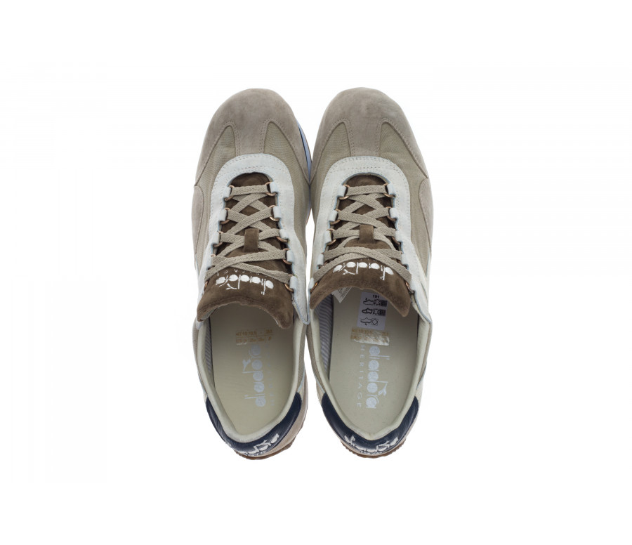 'Equipe Stone Wash 12' Canvas And Suede Sneakers