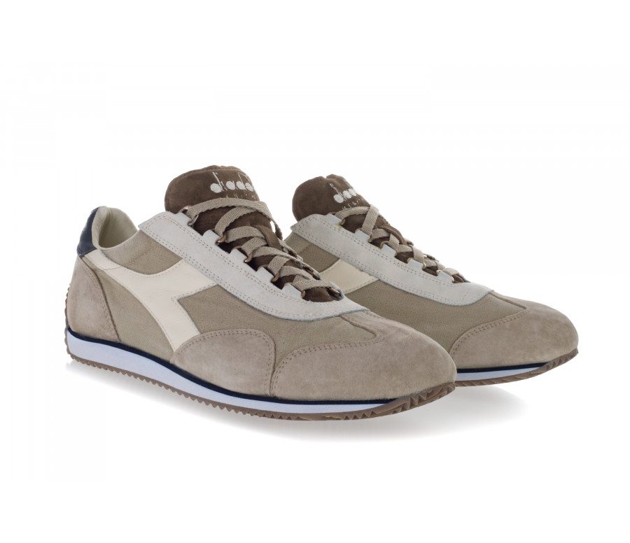 'Equipe Stone Wash 12' Canvas And Suede Sneakers