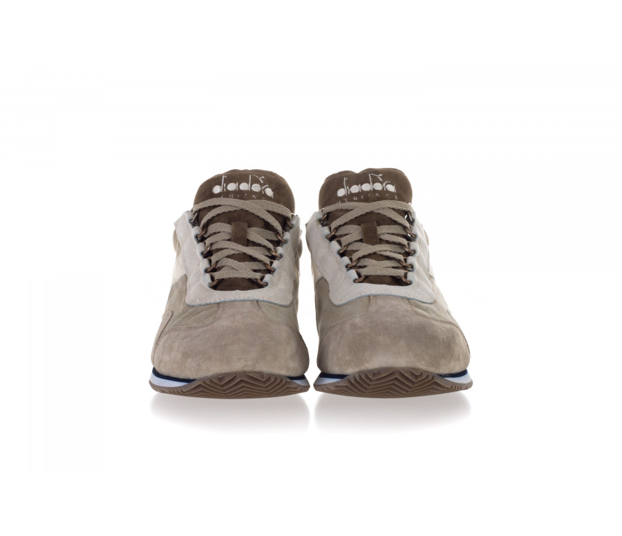 'Equipe Stone Wash 12' Canvas And Suede Sneakers