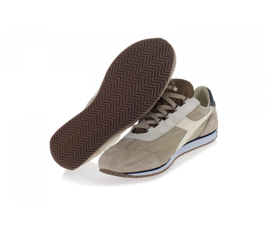'Equipe Stone Wash 12' Canvas And Suede Sneakers