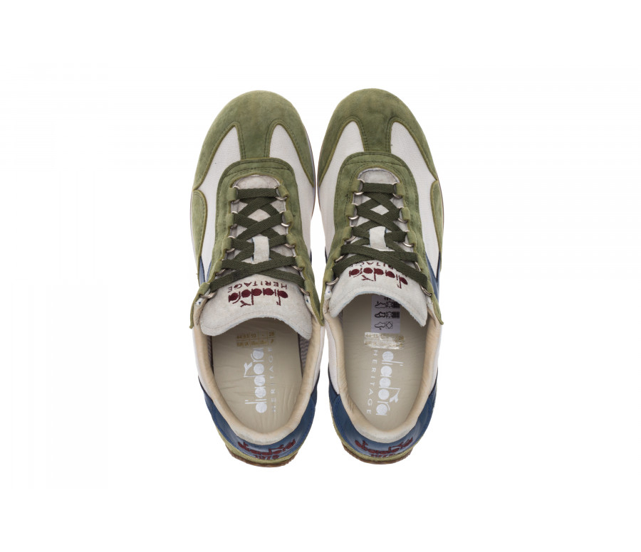 'Equipe Stone Wash 12' Canvas And Suede Sneakers