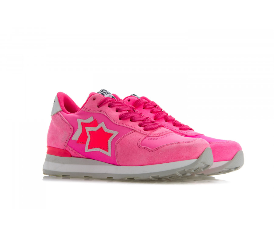 'Vega' Textile & Suede Sneakers