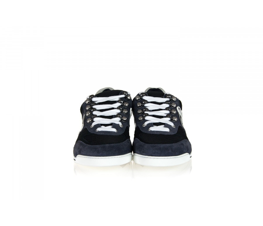 'WINNER' Suede & Technical Fabric Sneakers