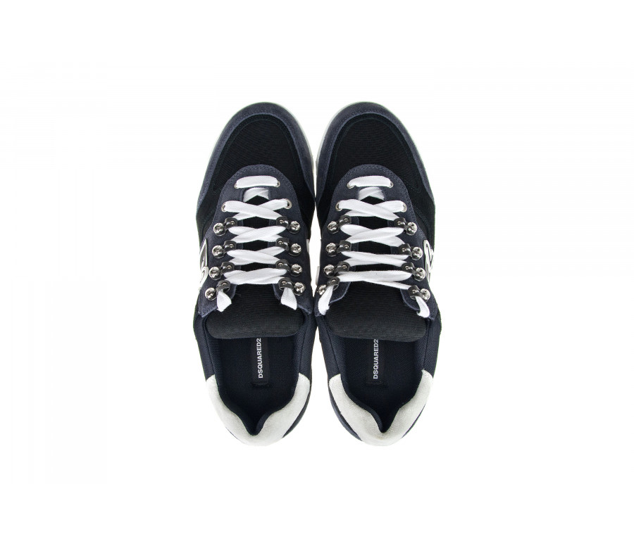 'WINNER' Suede & Technical Fabric Sneakers