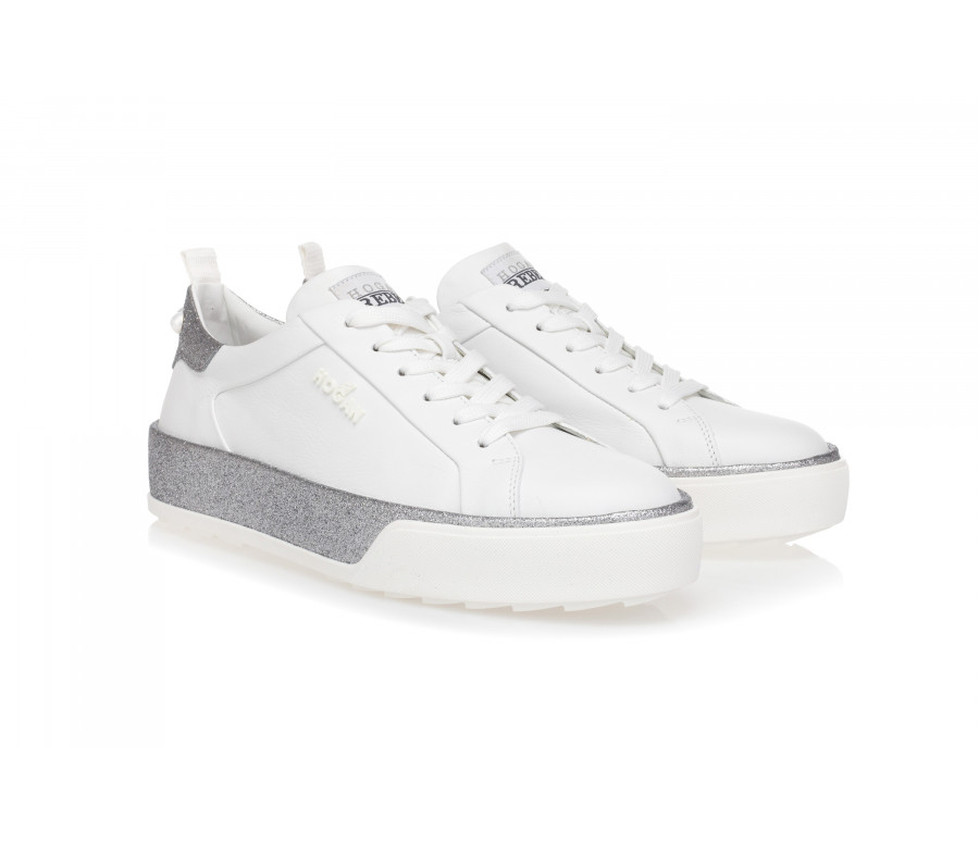 'R320' Leather Sneakers With Pearls