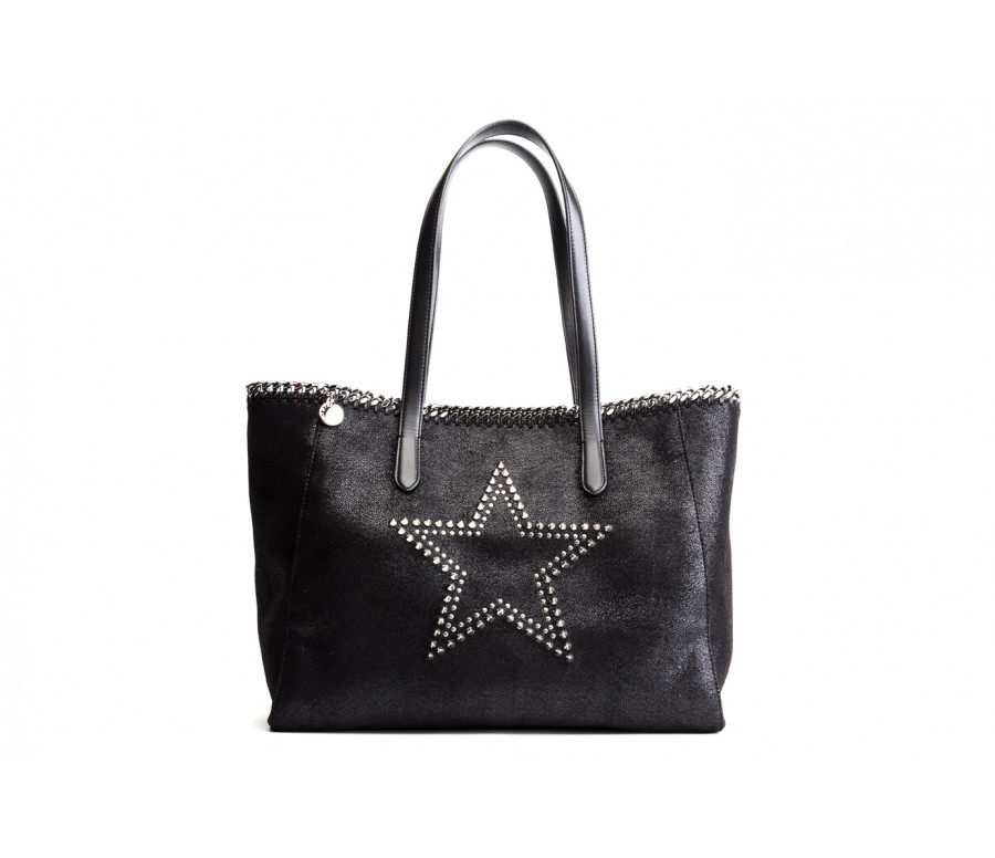 "falabella" studded star tote bag