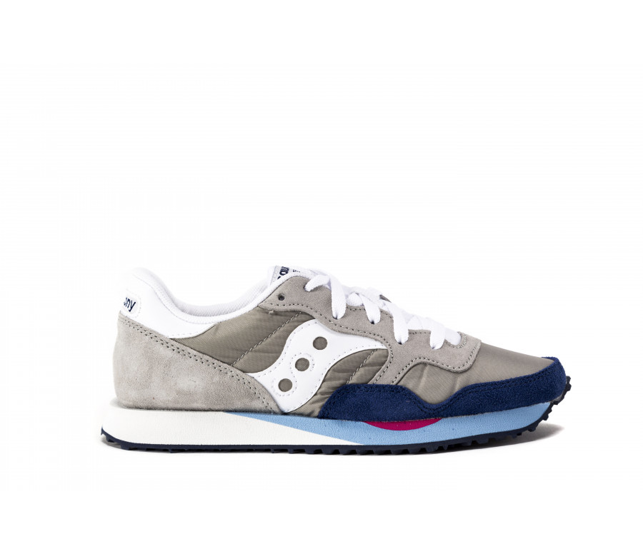 "dxn trainer" suede & fabric sneakers 