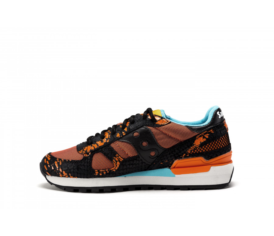 "shadow o' tokyo" suede & fabric sneakers 