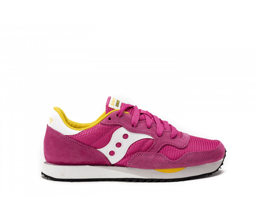 "dxn trainer" suede & fabric sneakers 