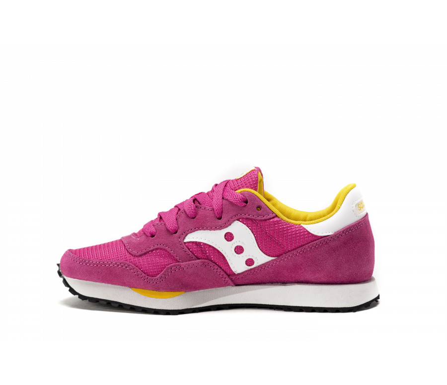 "dxn trainer" suede & fabric sneakers 