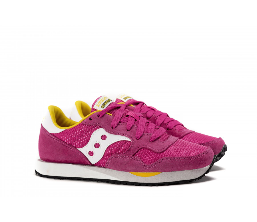 "dxn trainer" suede & fabric sneakers 