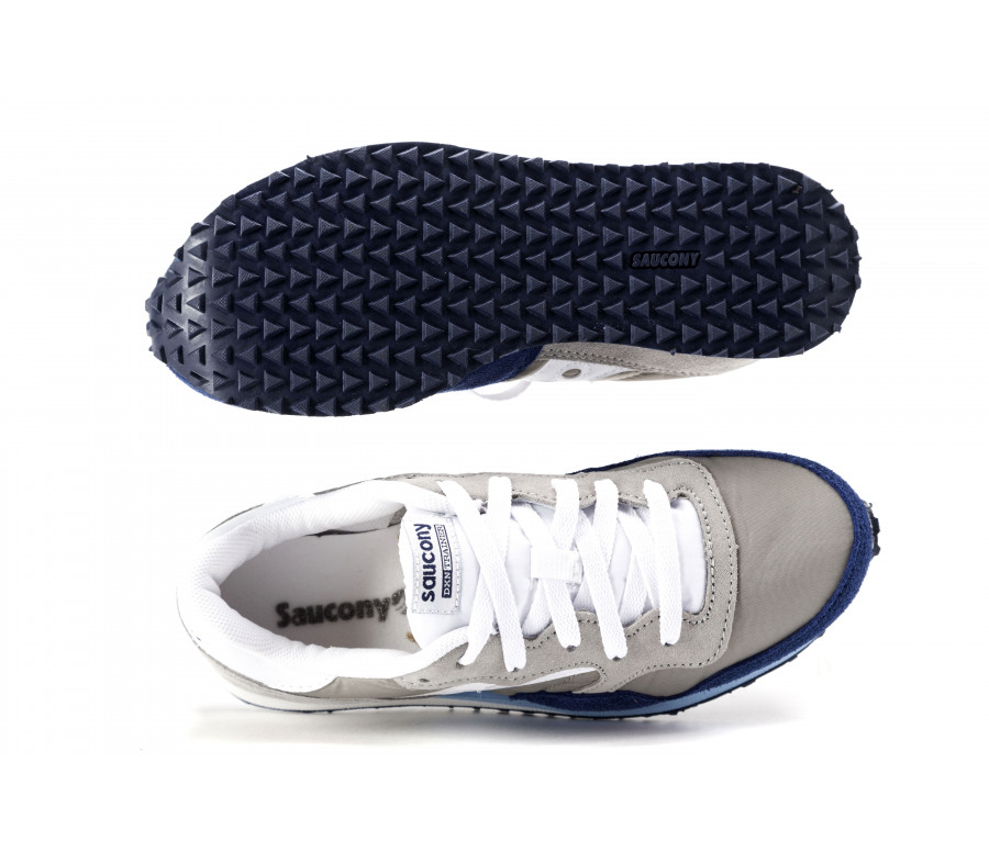 "dxn trainer" suede & fabric sneakers 