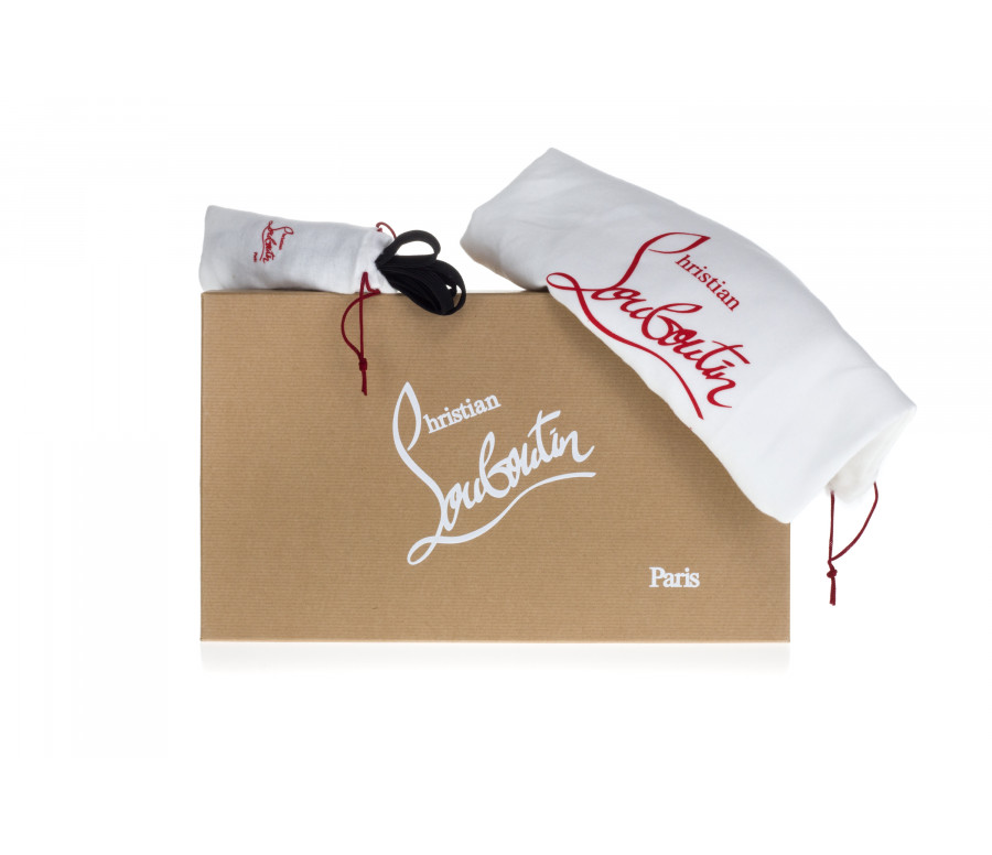 'Louis Junior Orlato Flat' Glittered Leather Sneakers
