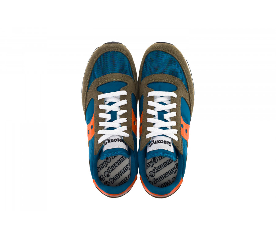 'Jazz Vintage' Technical Fabric And Suede Sneakers