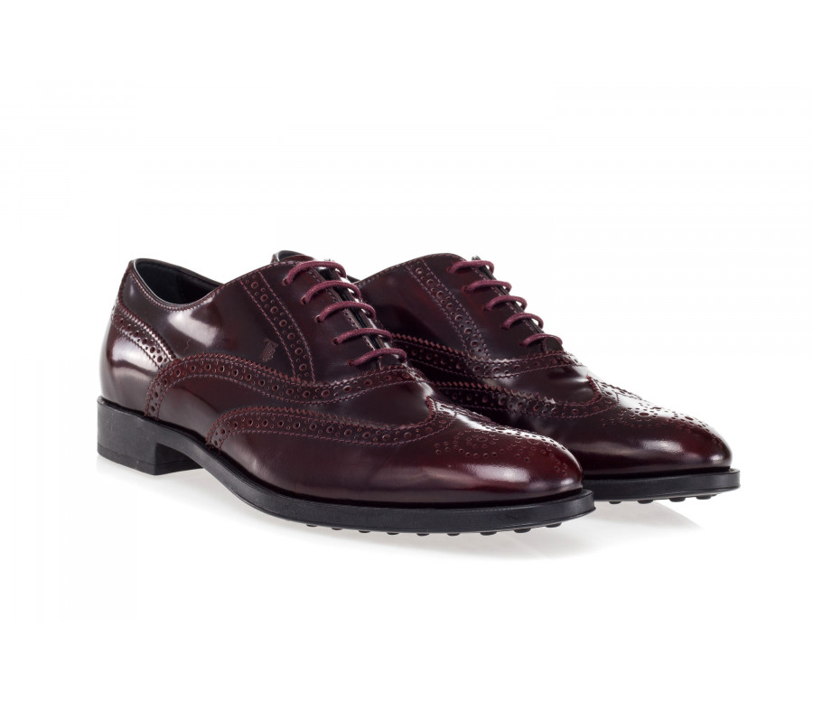 Lace-Up Leather Oxford