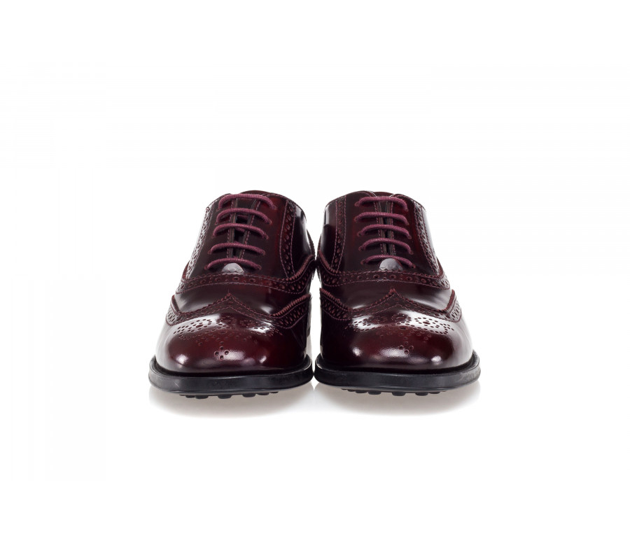 Lace-Up Leather Oxford