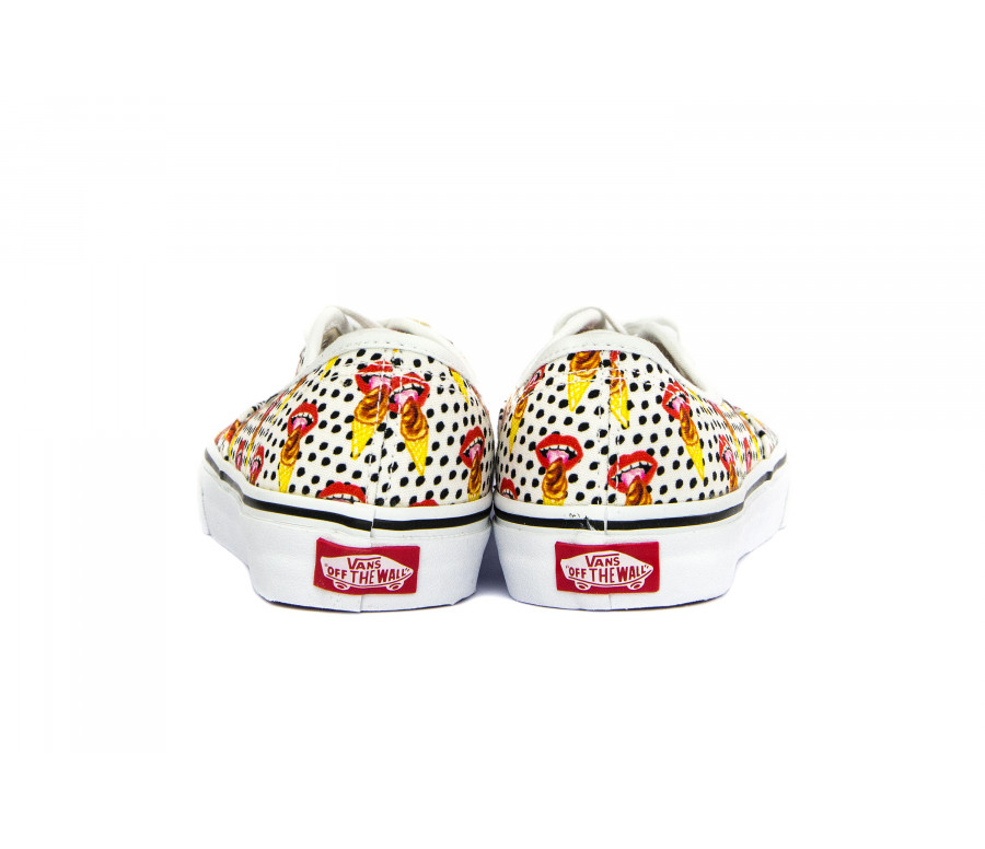 "authentic (kendra dandy)" canvas sneakers