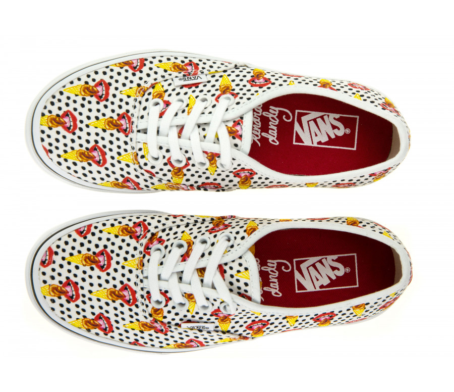 "authentic (kendra dandy)" canvas sneakers