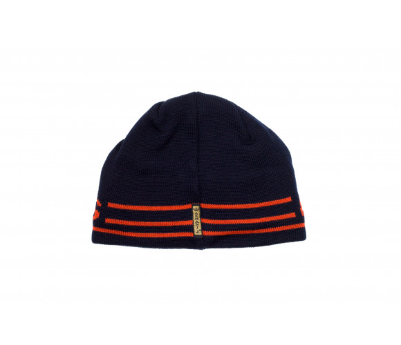 Logo Knit Wool Blend Beanie Hat