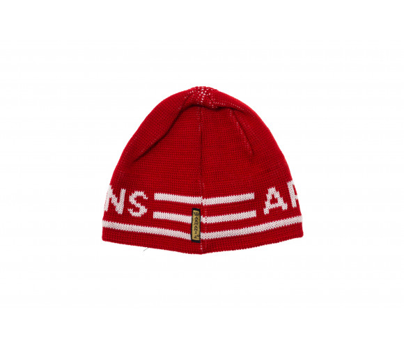 Logo Knit Wool Blend Beanie Hat