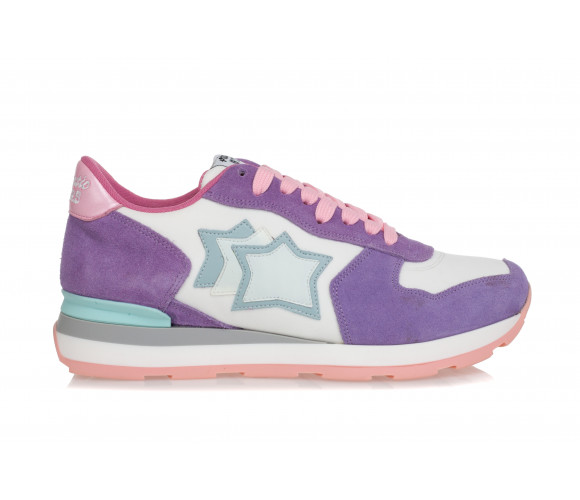 'Vega' Suede & Technical Fabric Sneakers