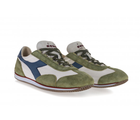 'Equipe Stone Wash 12' Canvas And Suede Sneakers