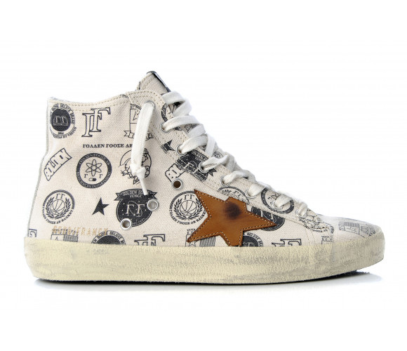 "francy" vintage canvas sneakers