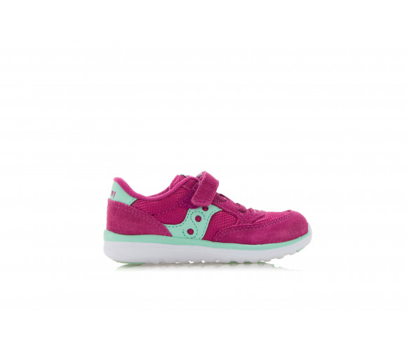 "jazz" textile & suede sneakers