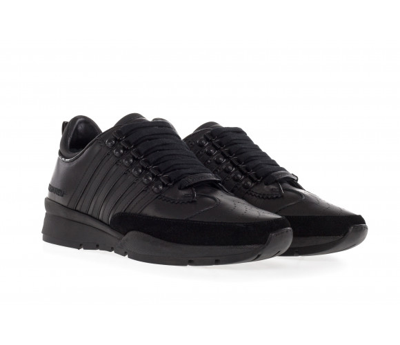 Leather and suede sneakers '251'