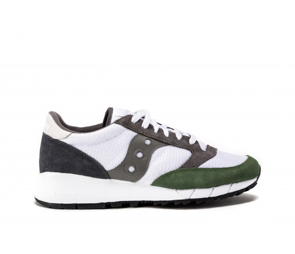 "jazz 91" mesh fabric & suede sneakers 