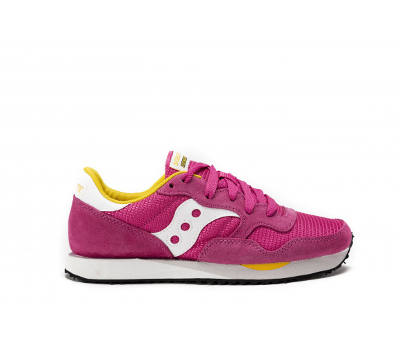 "dxn trainer" suede & fabric sneakers 
