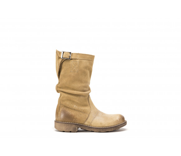 "vintage boot 396" suede boots
