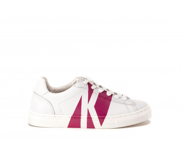 "box low h94" leather sneakers