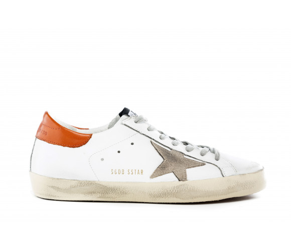 "superstar" vintage leather sneakers