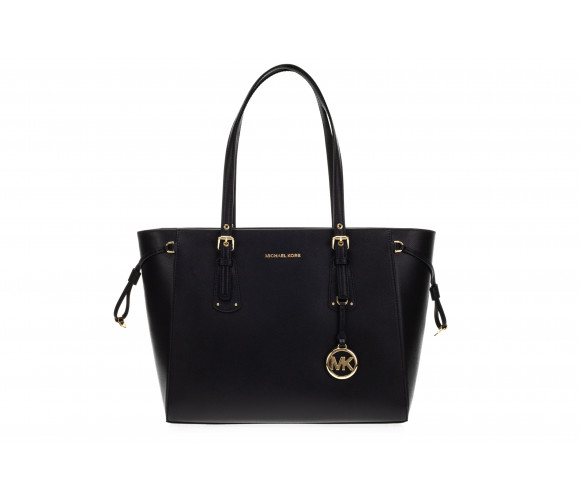 'Voyager' Medium Leather Tote Bag