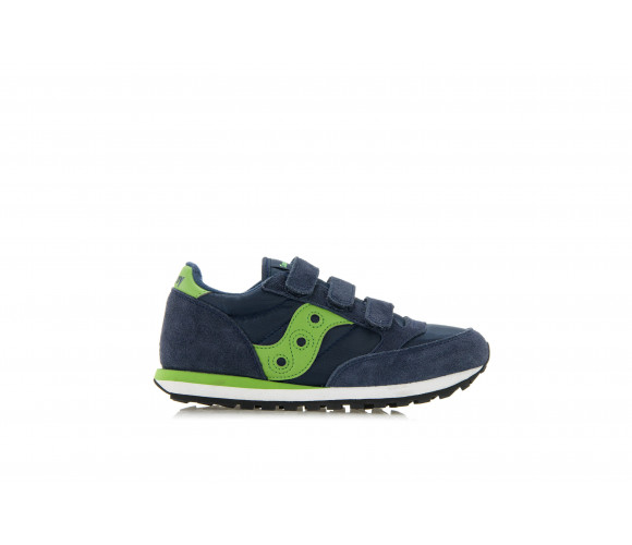 'Jazz Triple Hl' Suede & Fabric Sneakers