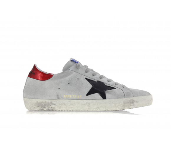 'Superstar' Suede & Leather Sneakers