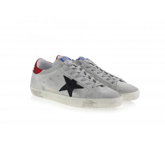 'Superstar' Suede & Leather Sneakers