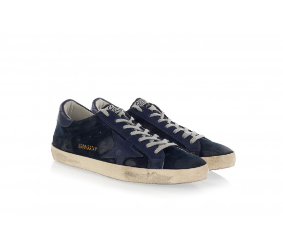 'Superstar' Suede & Leather Sneakers
