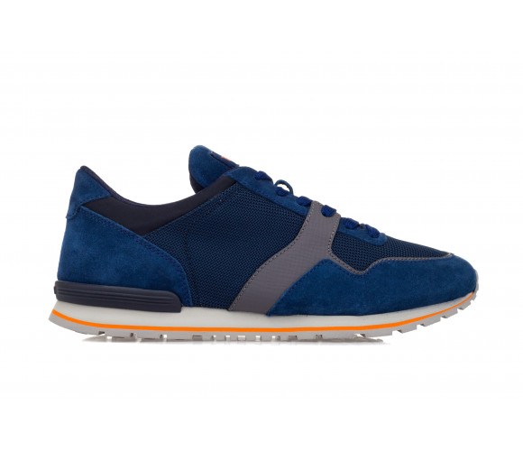 'Spoiler' Suede & Technical Fabric Sneakers